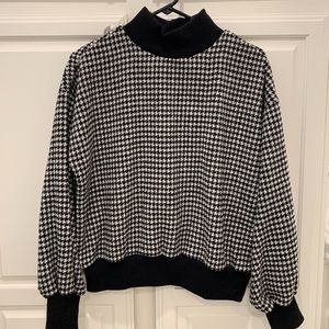 joa houndstooth sweater